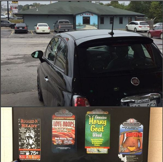 Classic trashy gas station stuff